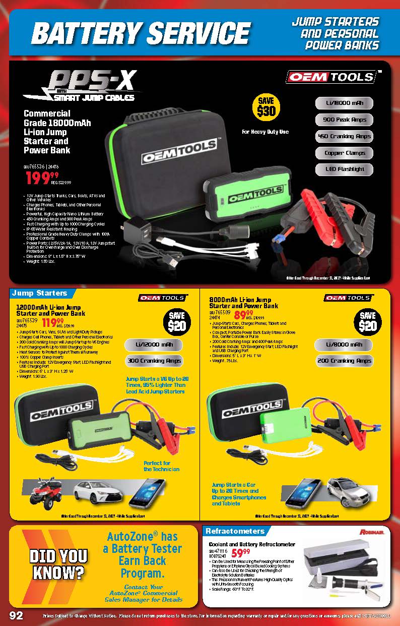 Tools & Equipment Quarterly