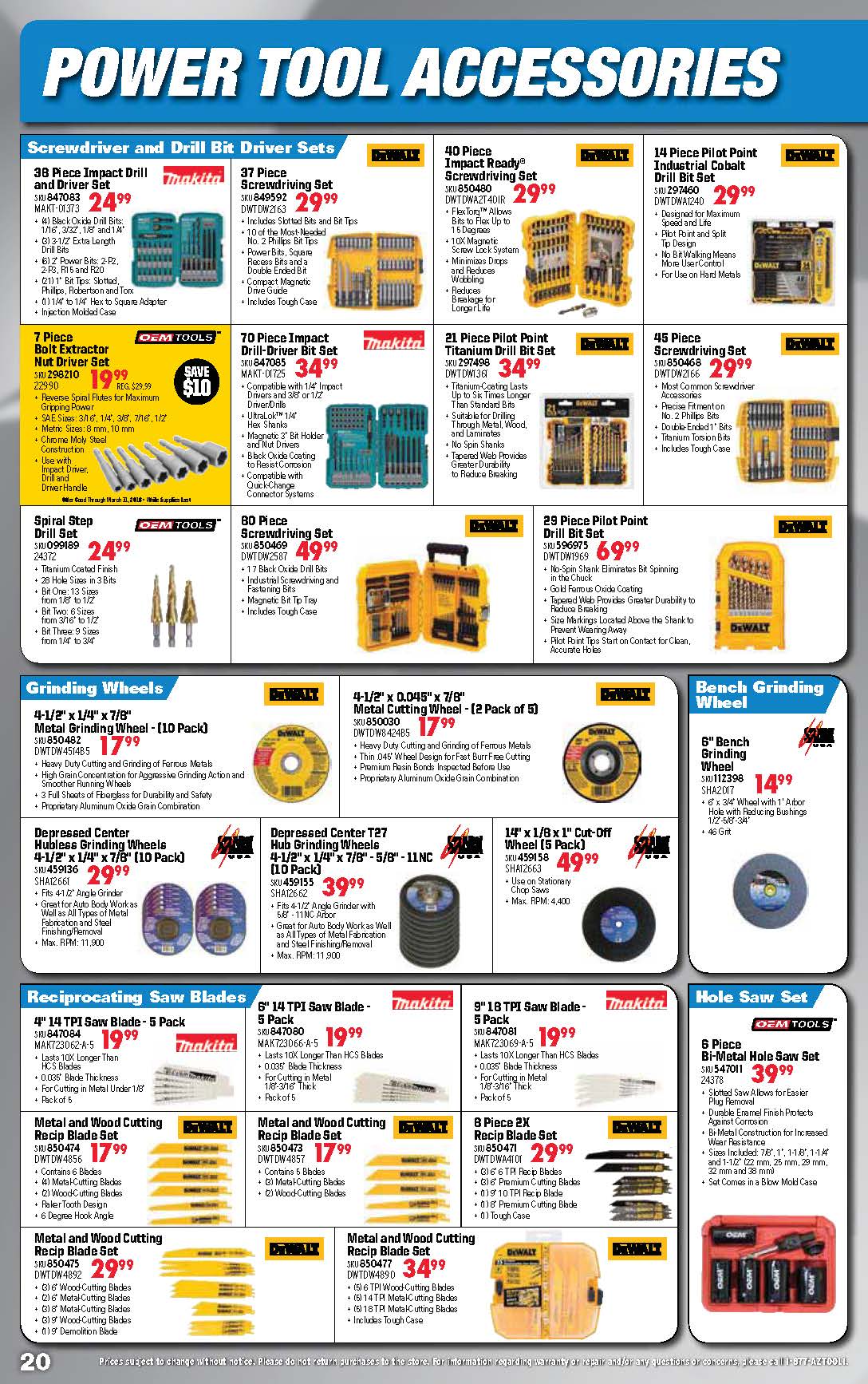 Tools & Equipment Quarterly