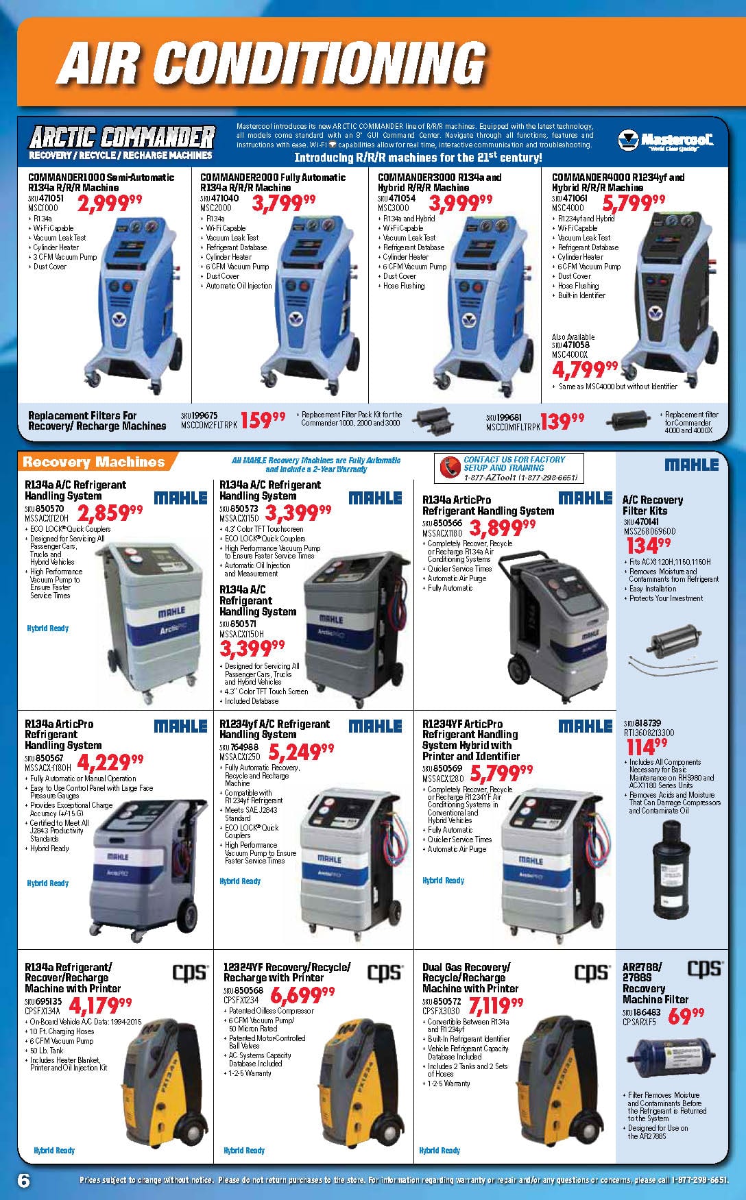 Tools & Equipment Quarterly