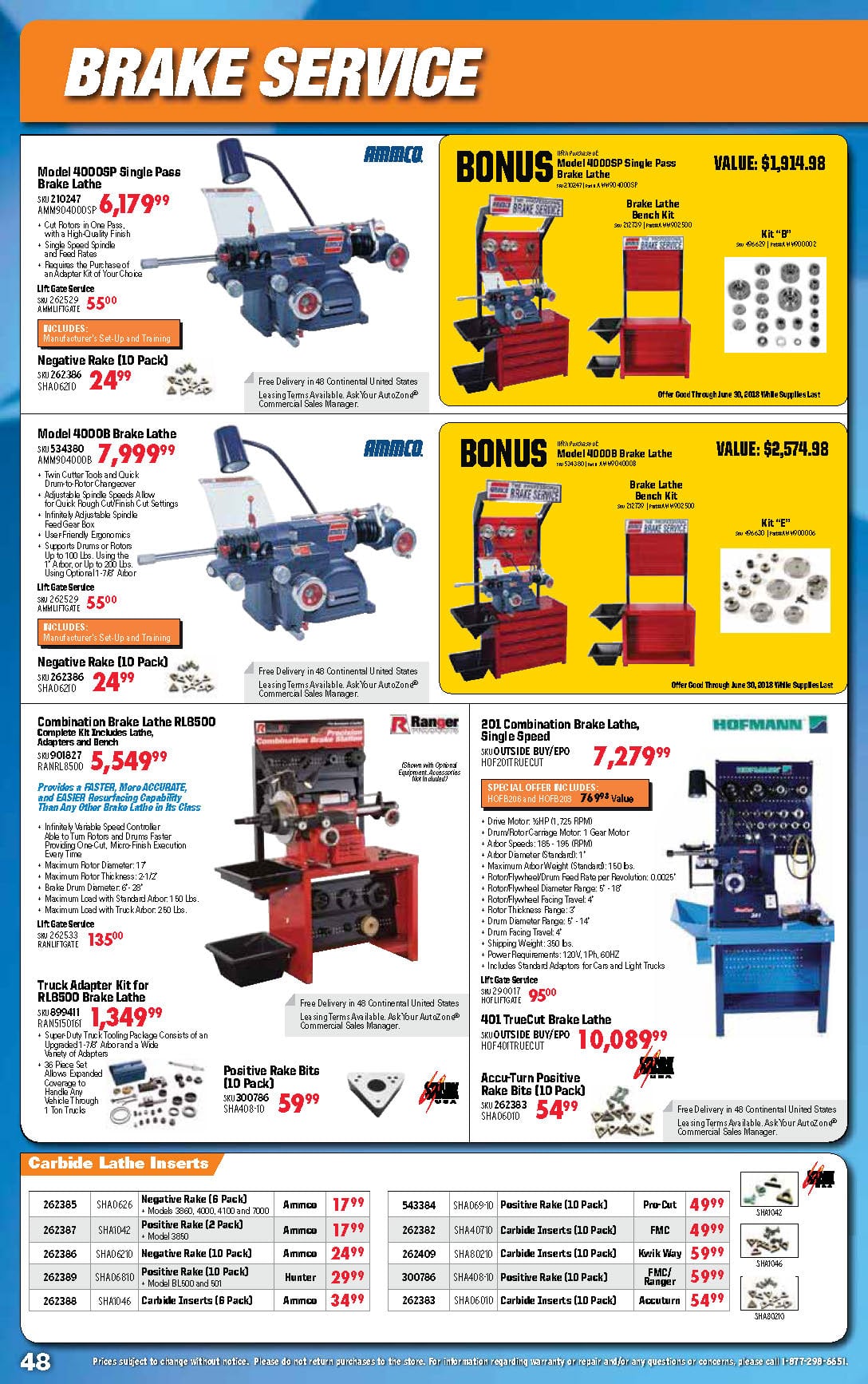 Tools & Equipment Quarterly