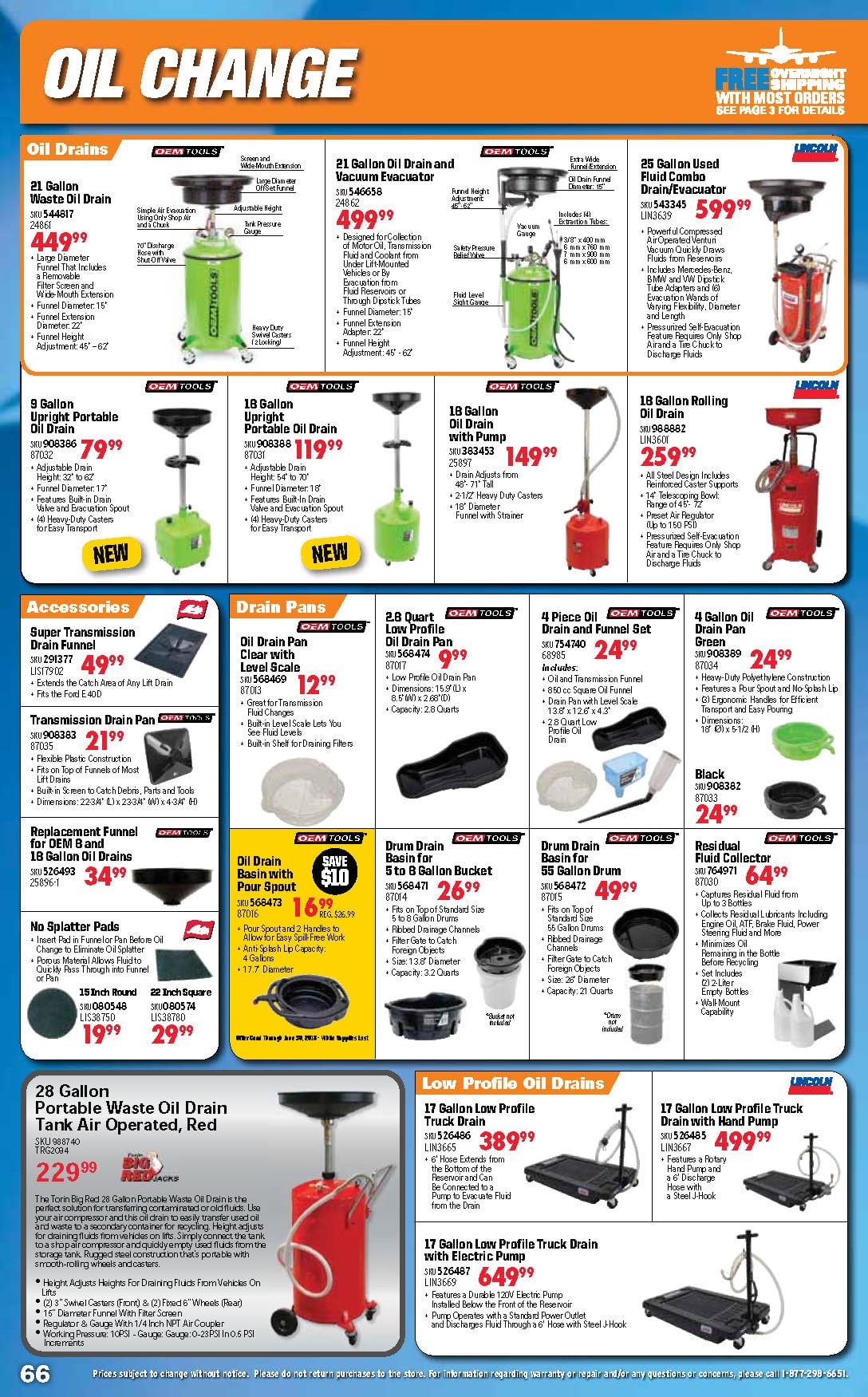 Tools & Equipment Quarterly