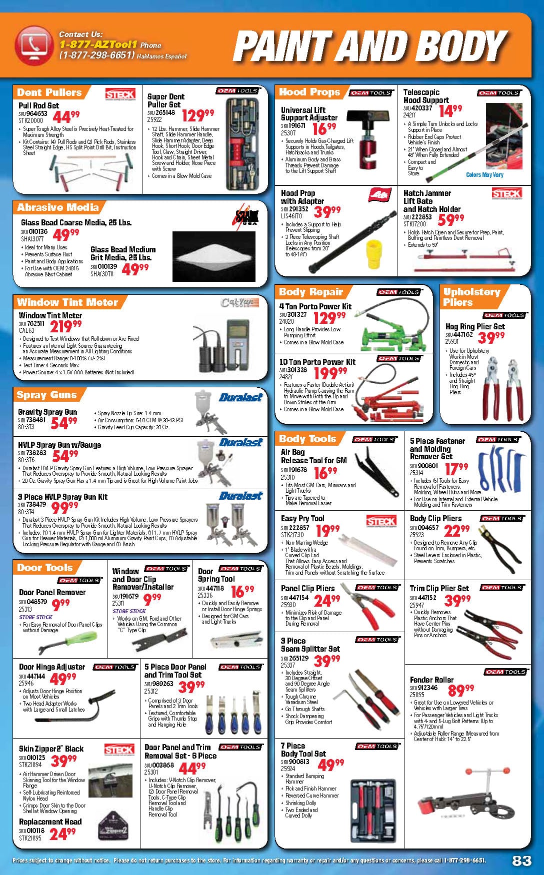 Tools & Equipment Quarterly
