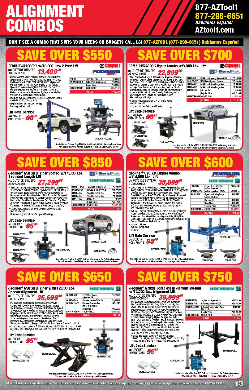 Tools & Equipment Quarterly