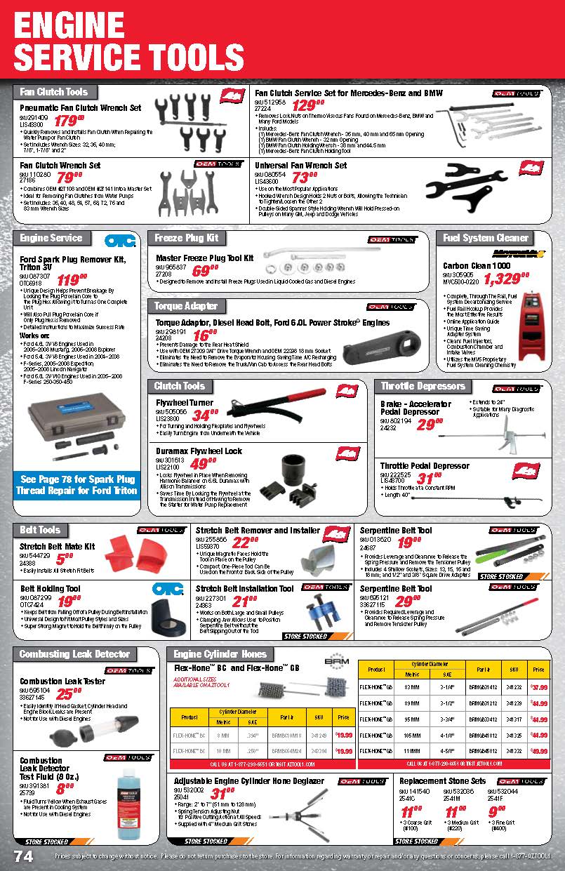 Tools & Equipment Quarterly