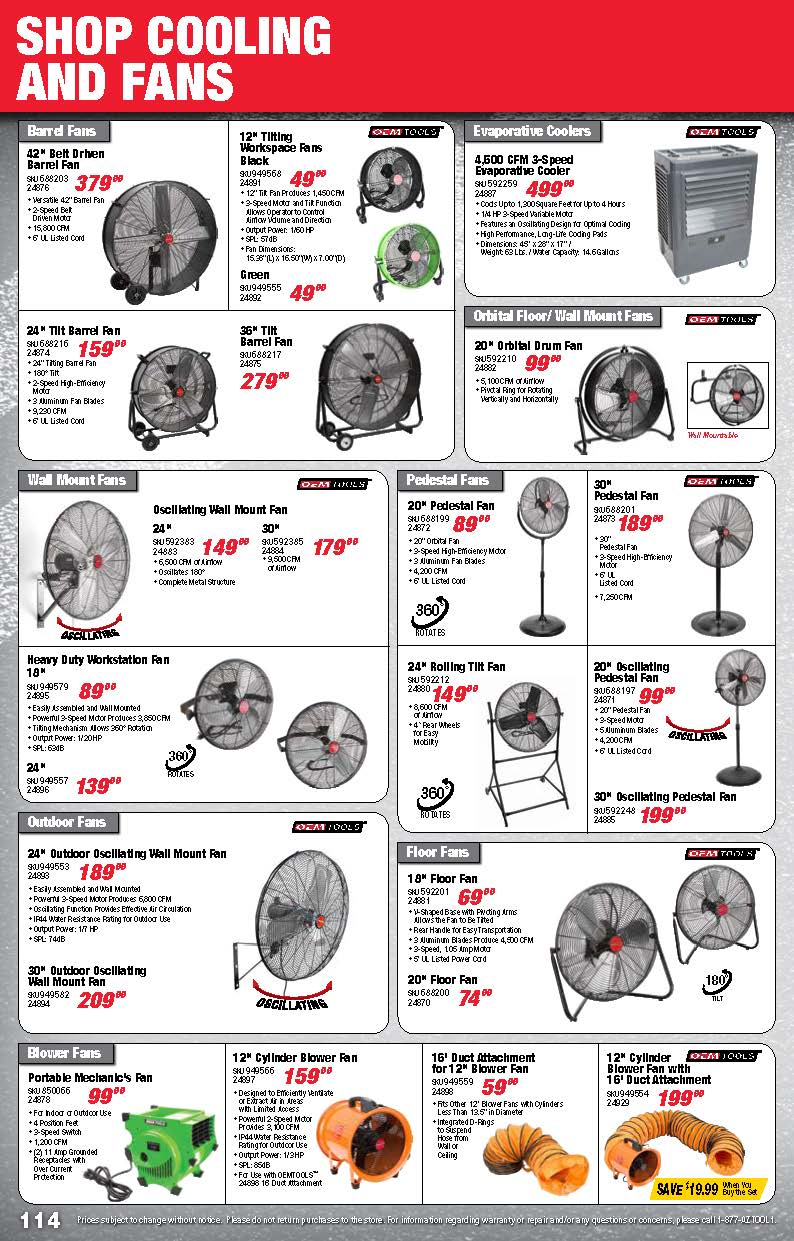 Tools & Equipment Quarterly