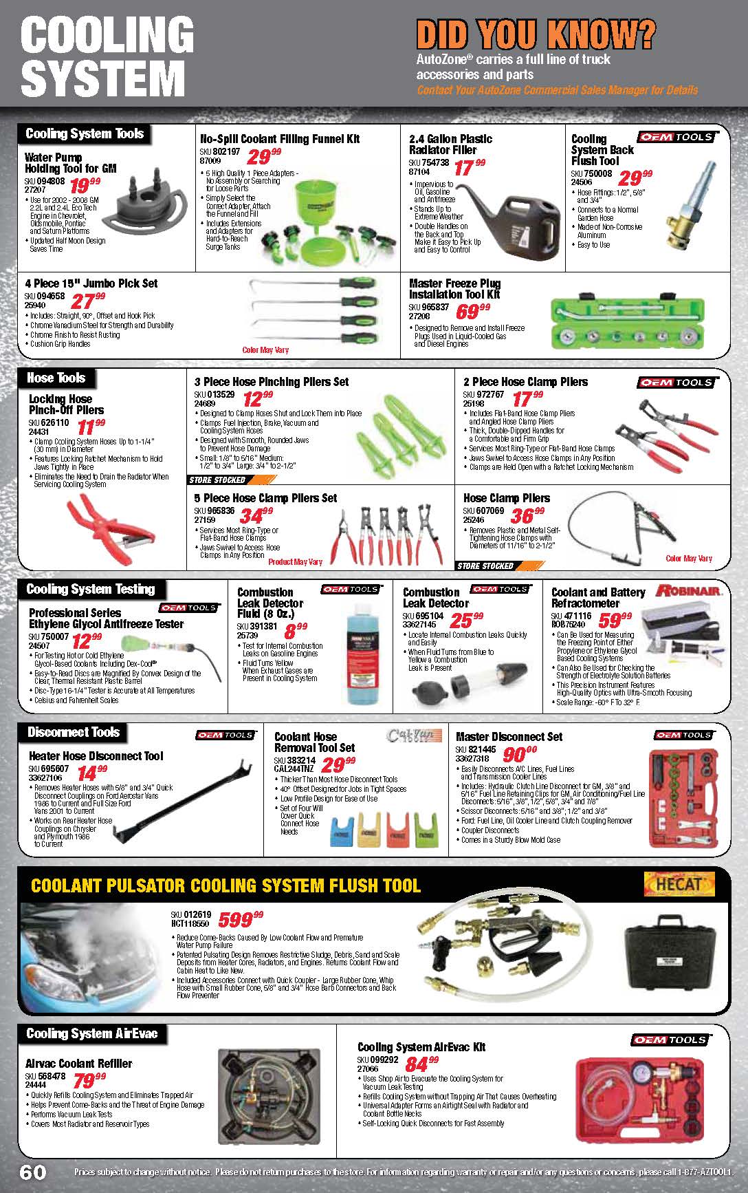 Tools & Equipment Quarterly