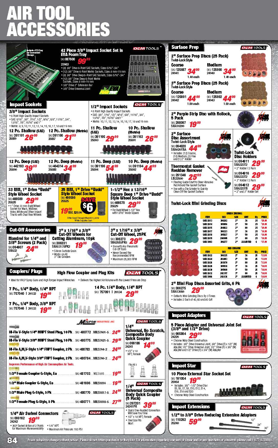 Tools & Equipment Quarterly