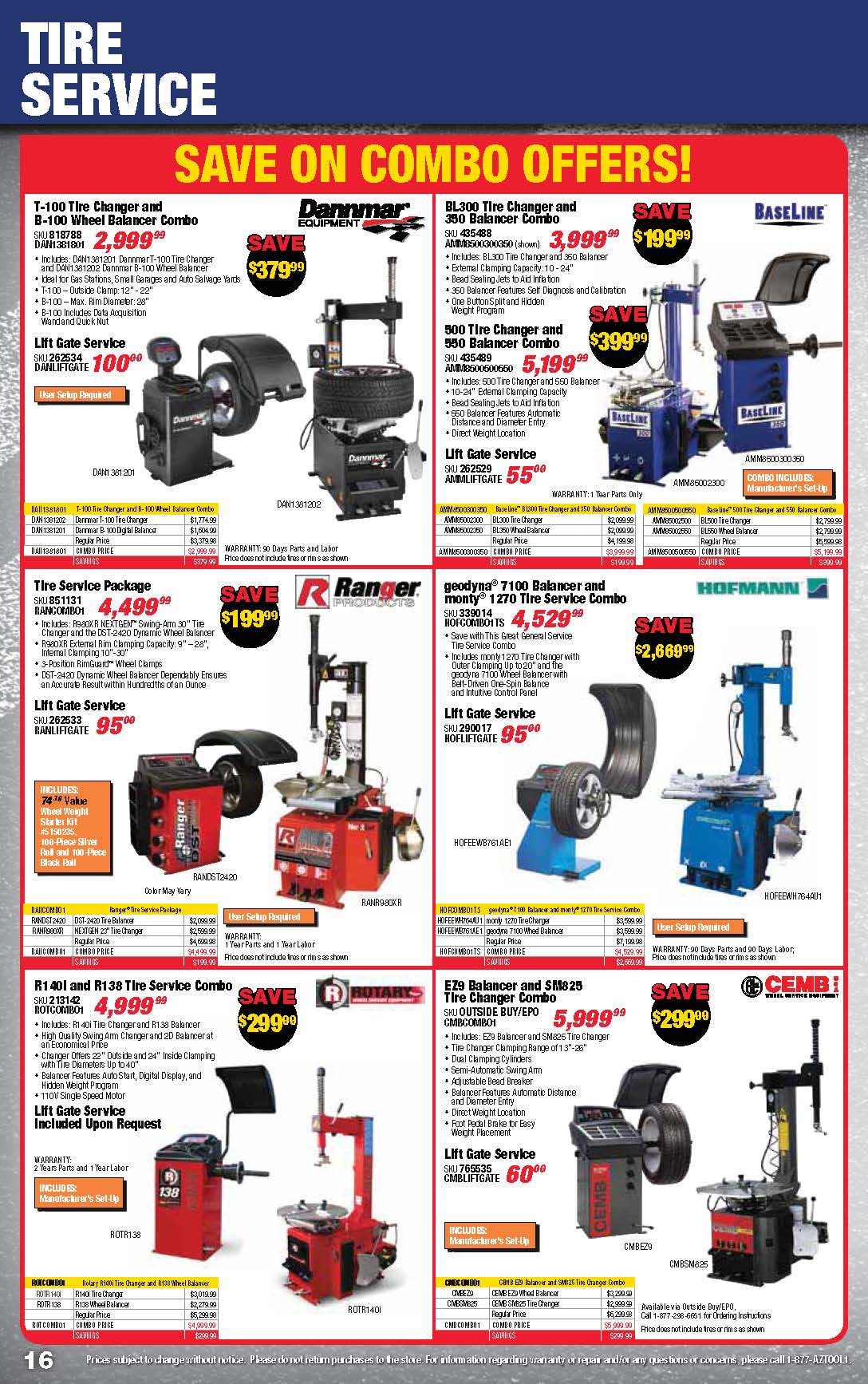 Tools & Equipment Quarterly