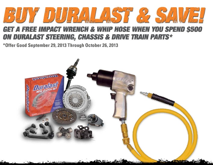Buy Duralast & Save!
