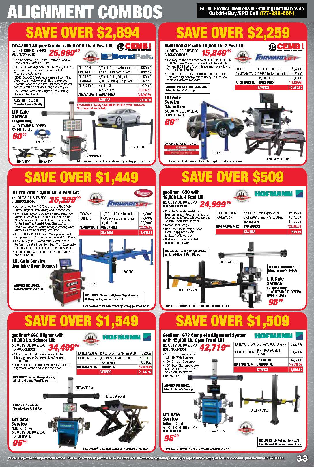 Tools & Equipment Quarterly