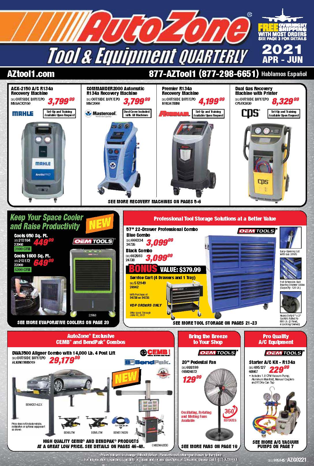 Tools & Equipment Quarterly