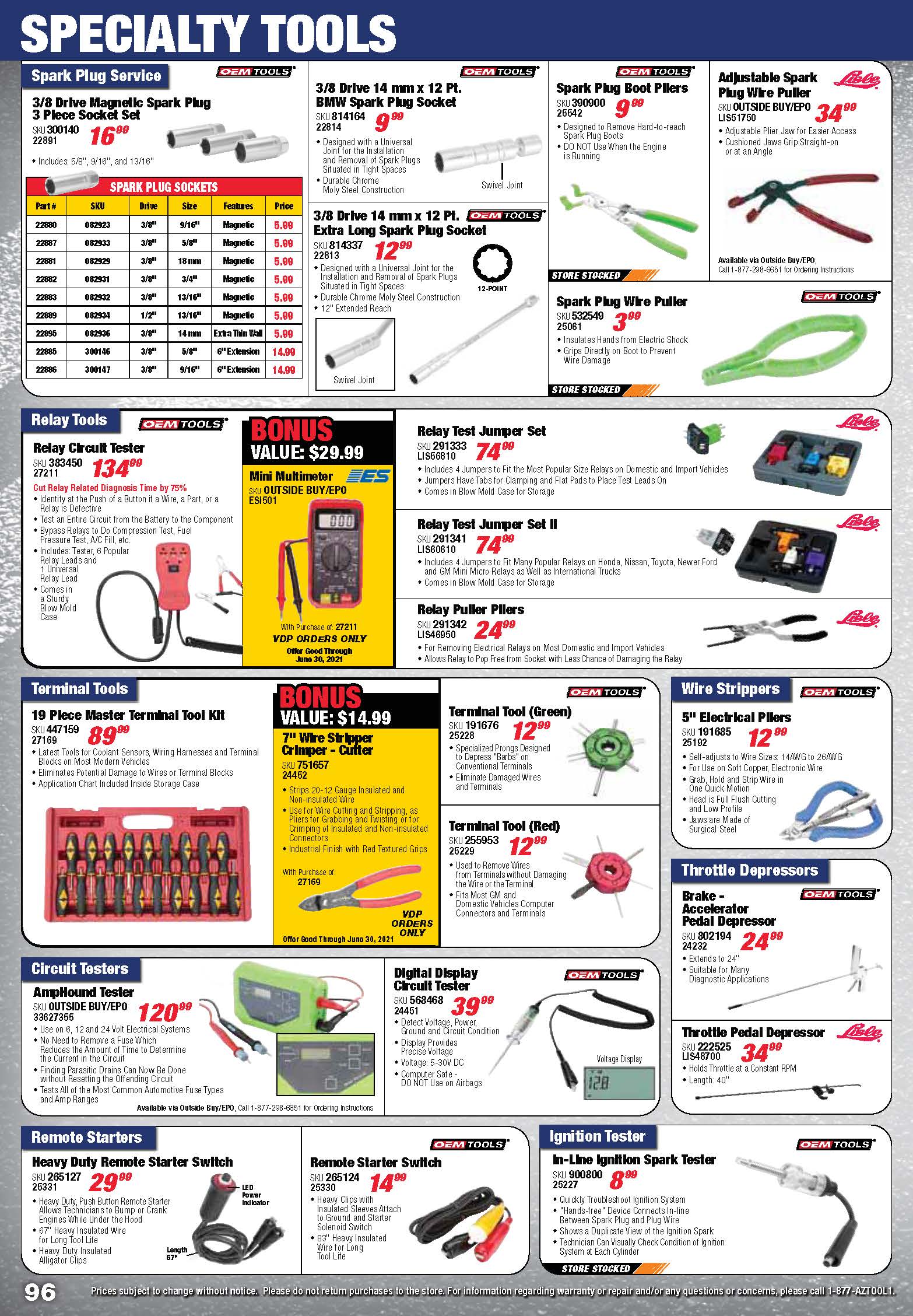 Tools & Equipment Quarterly