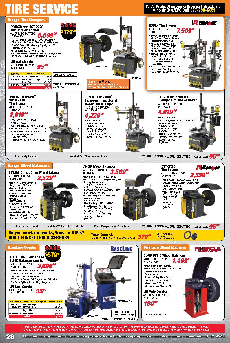 Tools & Equipment Quarterly