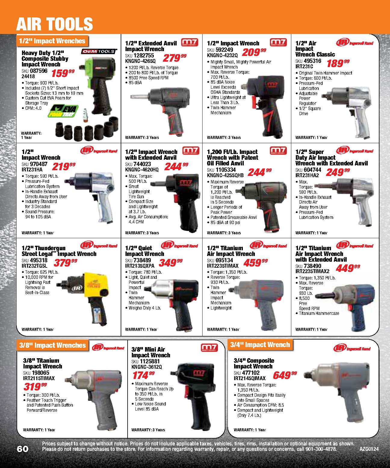 Tools & Equipment Quarterly